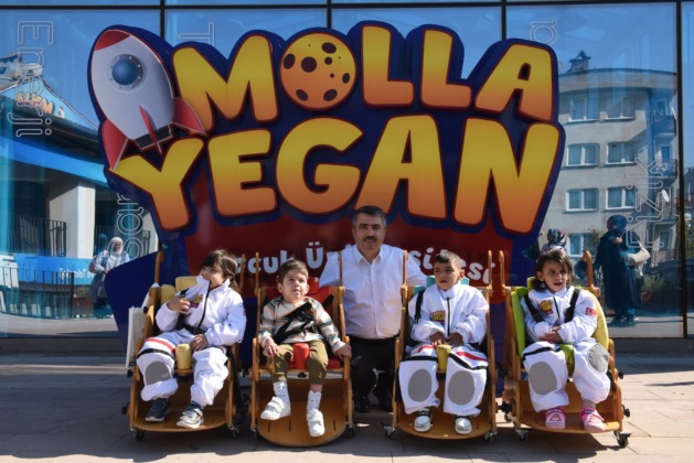 ‘Özel’ çocuklar uzay deneyimi yaşadı