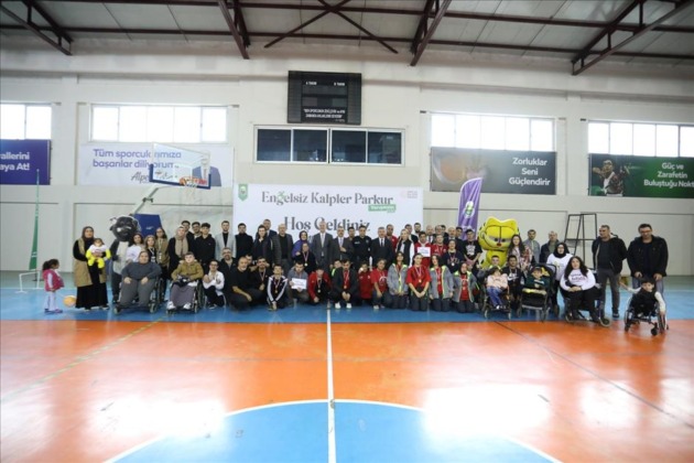 İnegöl’de Engelliler Sahaya İndi