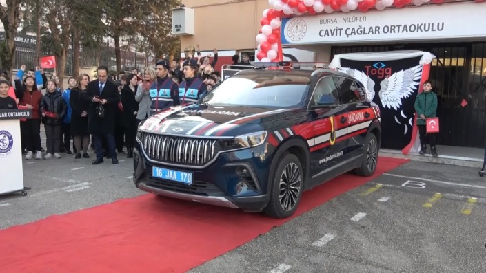 Yerli malı ‘Togg’ ile karşılandı