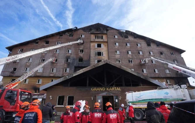 Bolu’daki yangın faciasında gözaltı sayısı 9’a çıktı