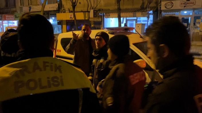 Yeni yıla ateş ederek girdi