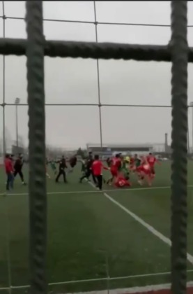 Bursa’da saha boks ringine döndü!