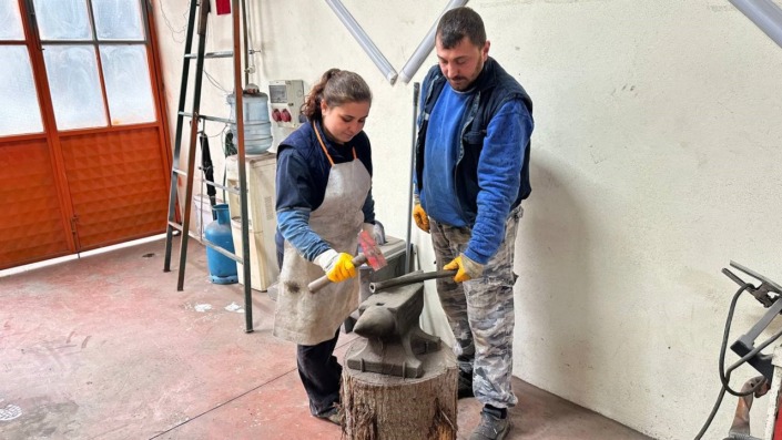 Bursa’da ‘erkek işi’ diyenlerin ön yargısını kırdı