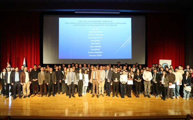 BUÜ Yetenek Akademisi 2. dönem mezunlarını verdi