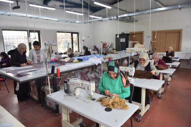 Yıldırımlı kadınlar ekonomiye katkı sağlıyor