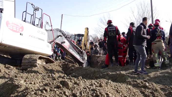 Ankara’da inşaatta göçük!