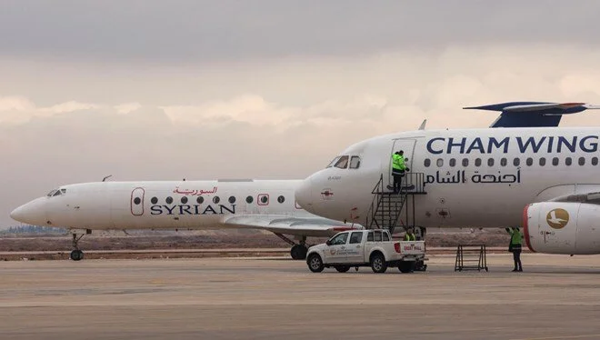 Şam Havalimanı uluslararası uçuşlara açıldı