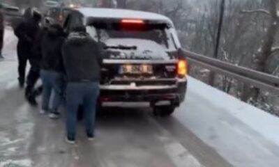 Uludağ’da hareketli anlar