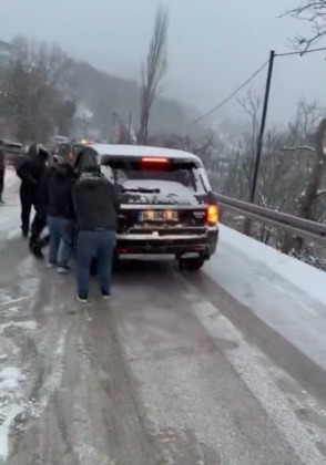 Uludağ’da hareketli anlar