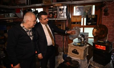 Yıldırım Belediye Başkanı Yılmaz’dan ‘Nostaji Doktoru’na ziyaret
