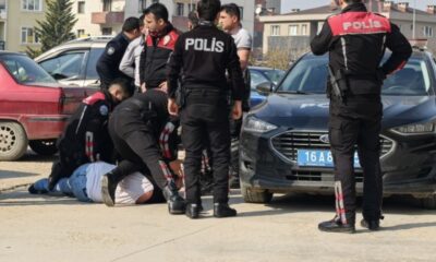 Bursa’da polise saldıran şahıs etkisiz hale getirildi