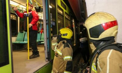 Bursa Metrosu’nda yangın tatbikatı