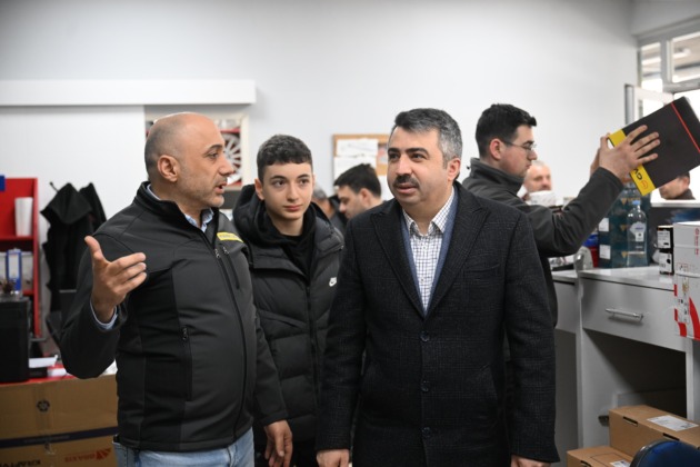 Yıldırım Belediye Başkanı Yılmaz, Otosansit esnafıyla buluştu