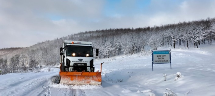Bursa’da 235 köy yoluna müdahale