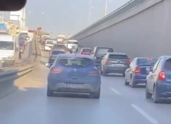 Bursa’da bir anlık dalgınlık kazaya neden oldu