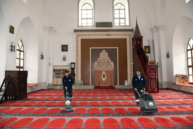 Osmangazi’de camiler Ramazan’a hazır