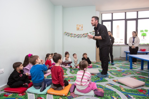 Bursa’da çocuklara temel afet bilinci eğitimi