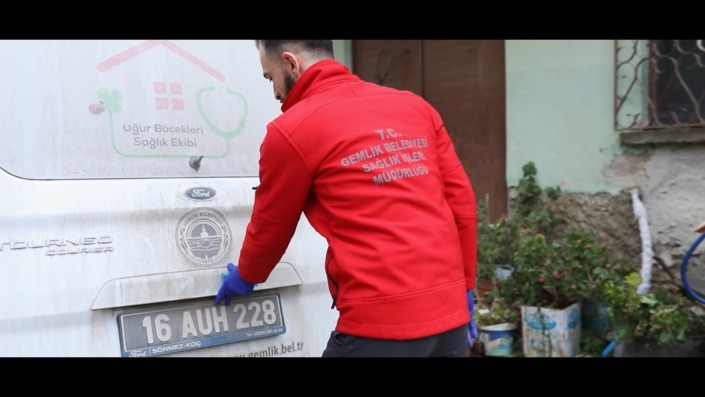 Gemlik’te bir yılda, 250 hastaya evde sağlık hizmeti verildi