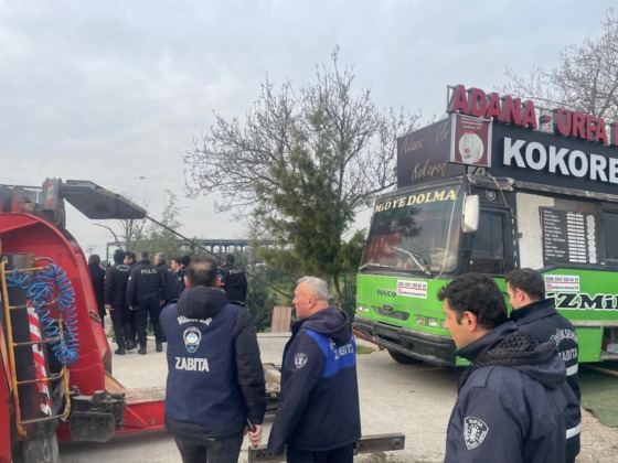 Bursa’da lokanta minibüslere operasyon!