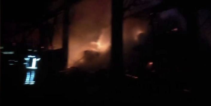 Yangın köylülerin yardımıyla söndürüldü