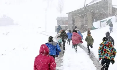 Bursa’da eğitime kar tatili!