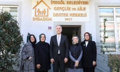 İnegöl Belediyesi, İNGAM ile ailelerin yanında