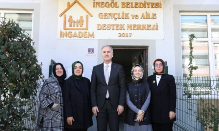 İnegöl Belediyesi, İNGAM ile ailelerin yanında