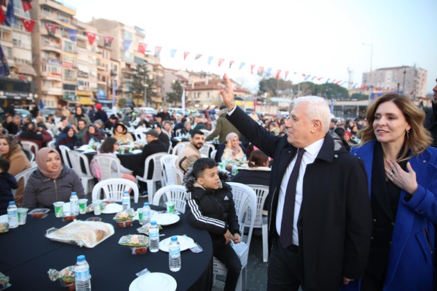 Büyükşehir’den Gemlik’te 3 bin kişilik iftar sofrası