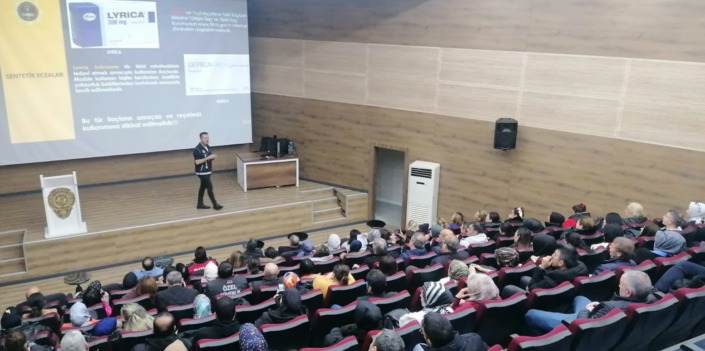 Bursa’da narkotik polisi, 6 günde 4 bin 614 kişiyi bilgilendirdi