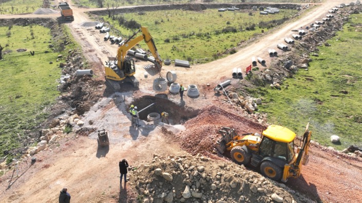 Bursa Büyükşehir, altyapı çalışmalarını tüm hızıyla sürdürüyor