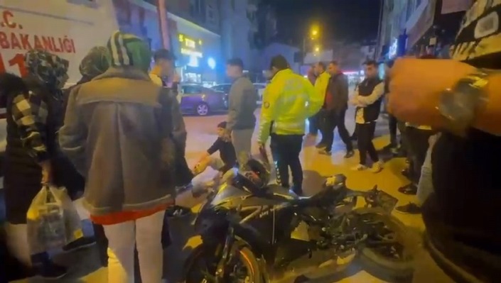 Polisten kaçarken hastanelik oldu!