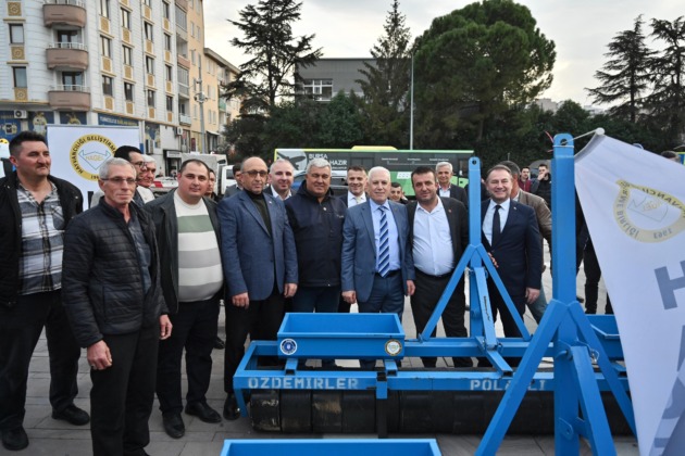 Bursa’da üreticiye ekipman desteği