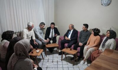 Erkan Aydın, Ayaz ailesi ile birlikte orucunu açtı