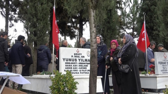 Bursa’da şehitler unutulmadı