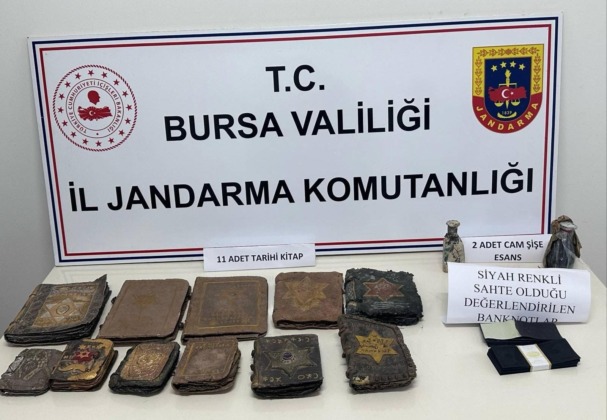 Bursa’da tarihi eser operasyonu: 1 gözaltı