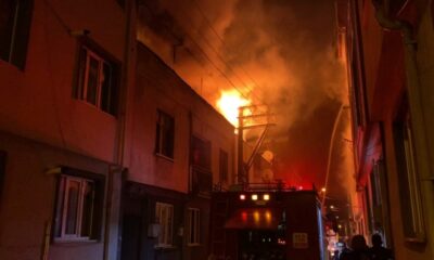 Bursa’da apartmanda çıkan yangın korkuttu!