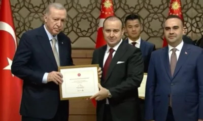 Erdoğan’dan Bursalı firmaya teşekkür belgesi