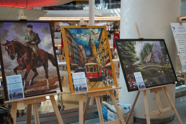 “Yapboz Adam’ın Eserleri” Korupark Avm’de sergilendi