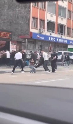 Bursa’da ortalık savaş alanına döndü