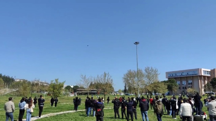 Bursa’da SOLOTÜRK’ün provaları nefesleri kesti