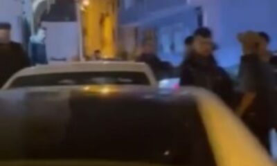 Bursa’da sokak ortasında birbirlerine girdiler!