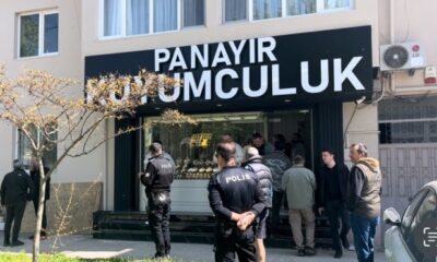 Bursa’da kuyumcuya ateş açıldı!