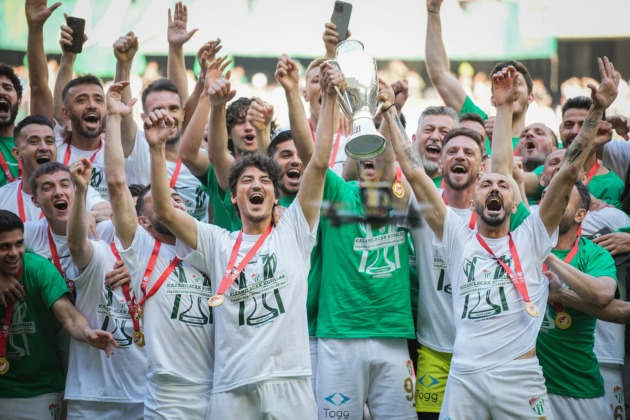 Cumhurbaşkanı Erdoğan’dan Bursaspor’a tebrik mesajı