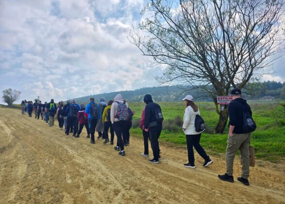 Kalp sağlığı farkındalığı için yürüdüler