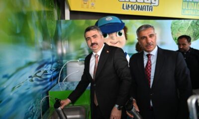 ‘Plastiksiz Yıldırım Projesi’ kapsamında 1 milyon plastik şişe tasarrufu sağlandı