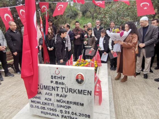 Şehit Binbaşı Ercüment Türkmen dualarla anıldı