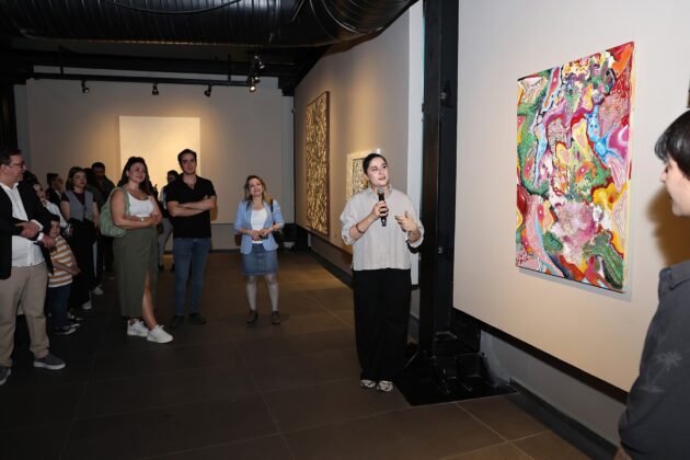 ‘Baktığın Yerde’ sergisi sanatseverlerle buluştu