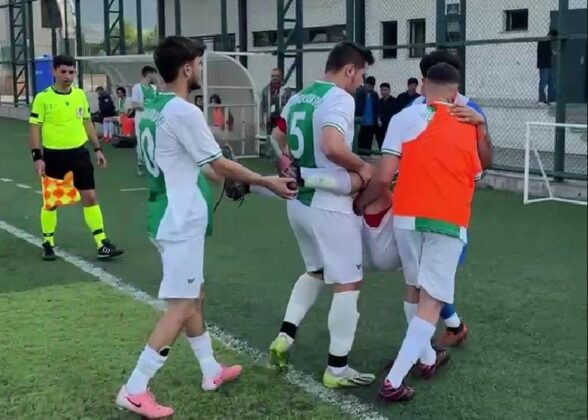 Bursa Amatör maçında skandal olay!