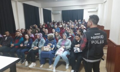 Bursa’da narkotik polisi farkındalık faaliyeti gerçekleştirdi
