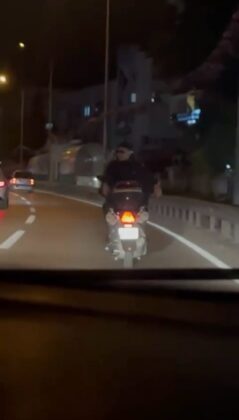 Ters şerit, ters yolcu!